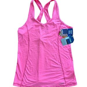 Sofibella Bright Pink Racerback Tank